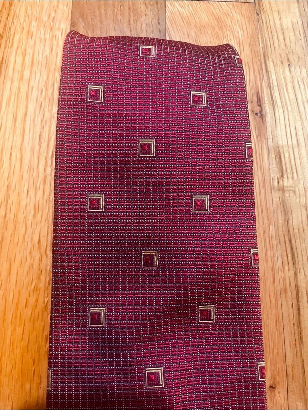 $390 Ermenegildo Zegna 3D Micro Embroidered Italian Silk Tie Office